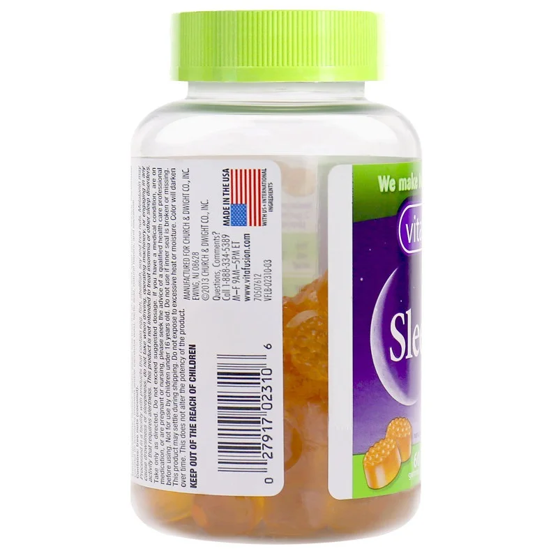アメリカンビタフュージョン スリープウェル スイーツ メラト - Melatonin Sleep Gummy のレビューと価格