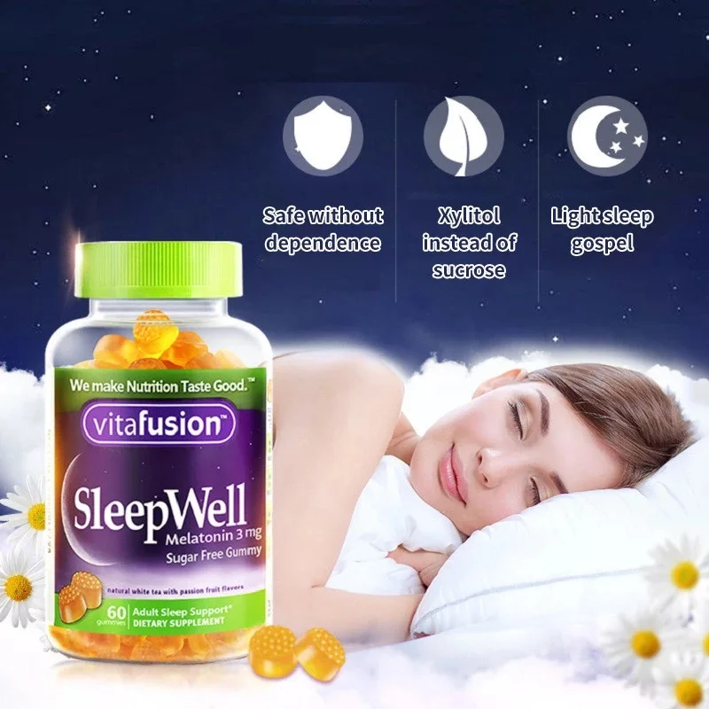 アメリカンビタフュージョン スリープウェル スイーツ メラト - Melatonin Sleep Gummy のレビューと価格