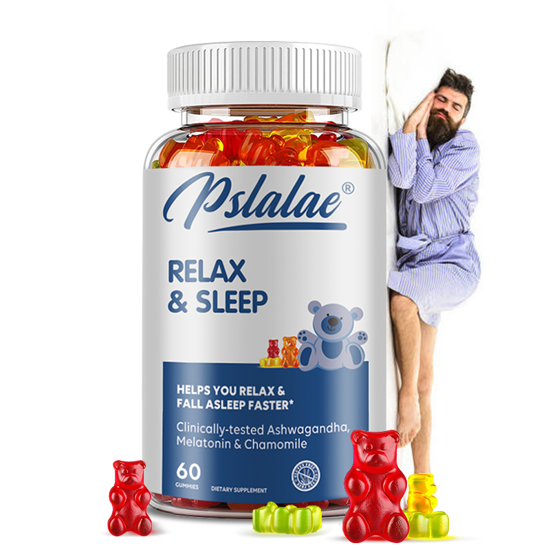 リラックスして眠る - メラトニン配合、リラックス効果、スト - Melatonin Sleep Gummy のレビューと価格