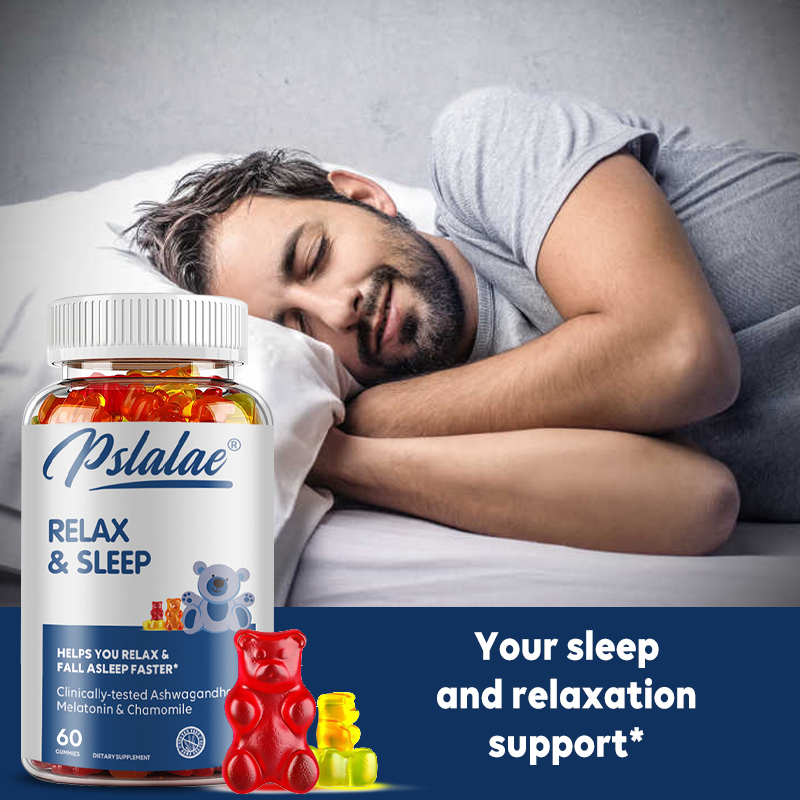 リラックスして眠る - メラトニン配合、リラックス効果、スト - Melatonin Sleep Gummy のレビューと価格