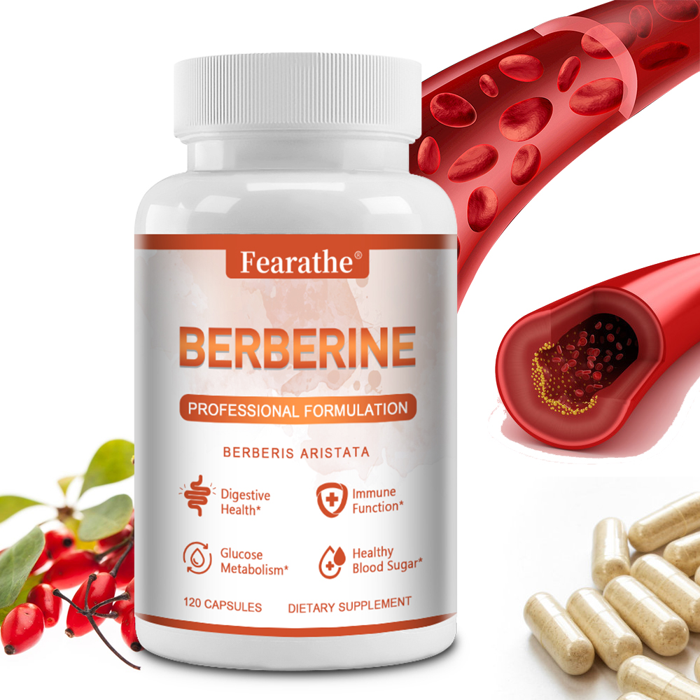 ベルベリンHCLカプセル1200mg、毎日の代謝の健康状態、 - Berberine Hcl Capsule のレビューと価格