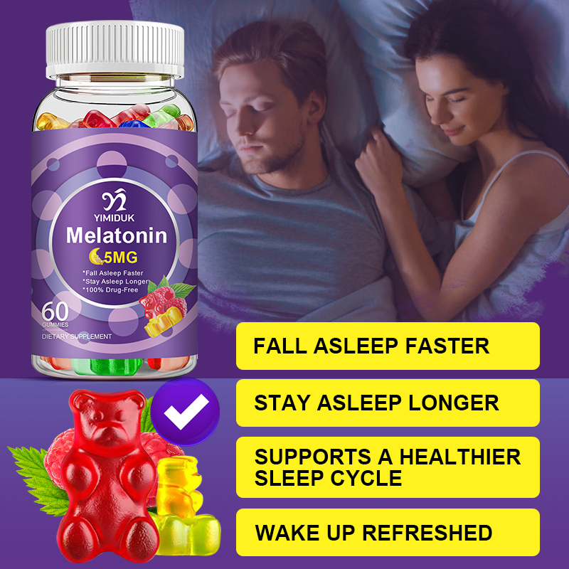 メラトニン グミ 5mg、不眠症緩和と時差ぼけ回復をサポート - Melatonin Sleep Gummy のレビューと価格
