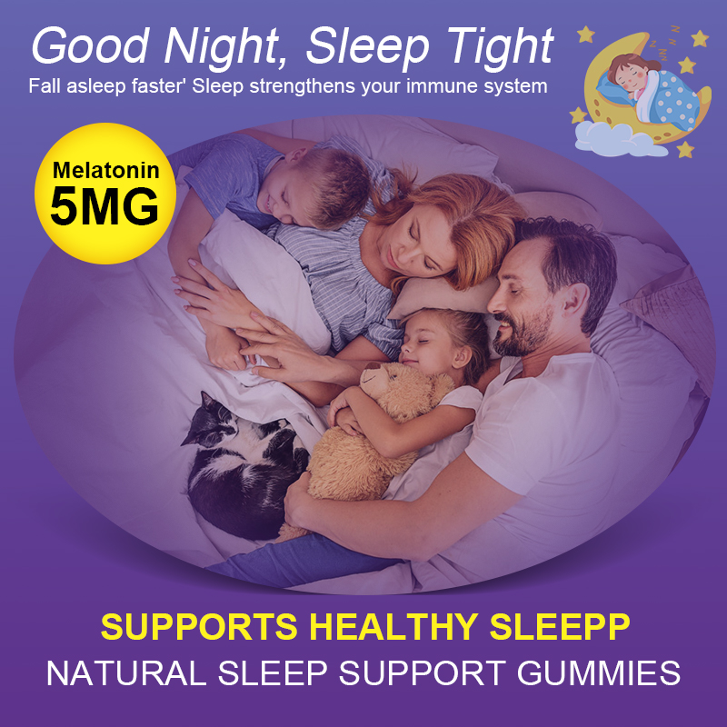 メラトニン グミ 5mg、不眠症緩和と時差ぼけ回復をサポート - Melatonin Sleep Gummy のレビューと価格