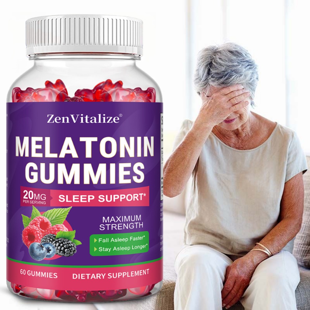 大人用メラトニン グミは睡眠の質を高め、気分を改善し、睡眠リ - Melatonin Sleep Gummy のレビューと価格