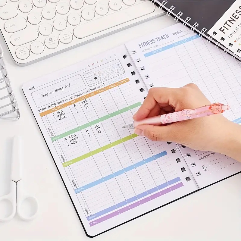 フィットネスジャーナルノートブック 毎日の運動と栄養計画 3 - Nutrition Fitness Plan のレビューと価格
