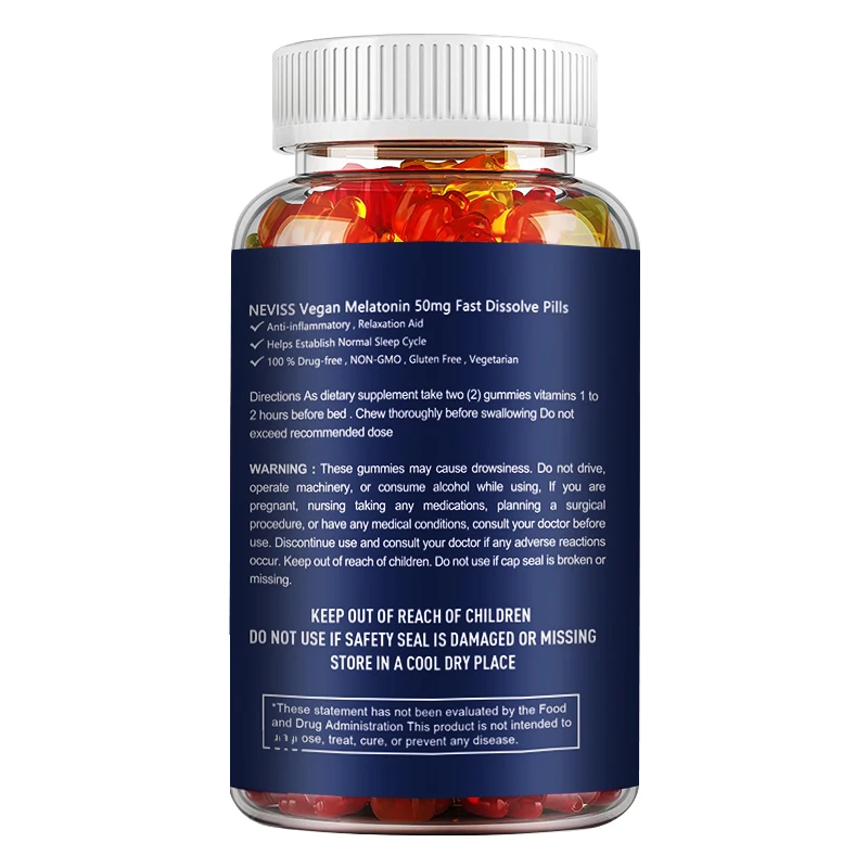 メラトニン グミ 50mg - 睡眠サポート、ストレス解消、 - Melatonin Sleep Gummy のレビューと価格