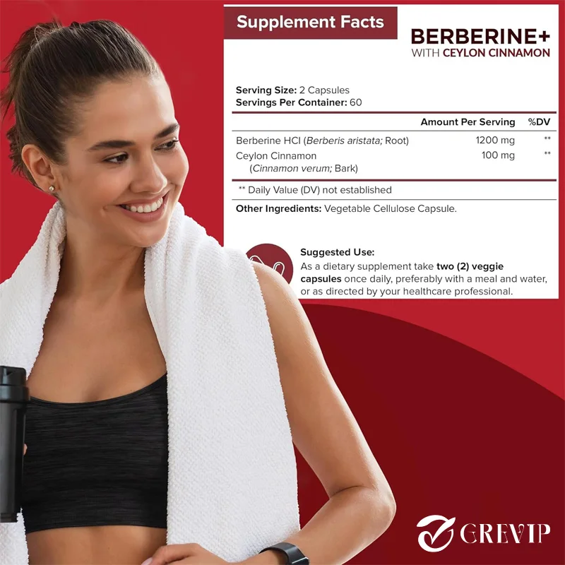 Berine-プレミアムhcl 1200 mgをサポートして - Berberine Hcl Capsule のレビューと価格
