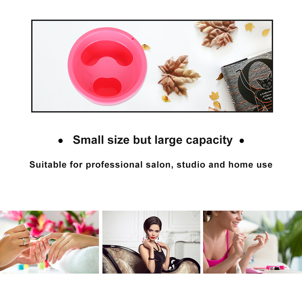 4個入りネイルソーカーボウル、頑丈なマニキュアボウル、DIY - Nutrition & Fitness Class のレビューと価格